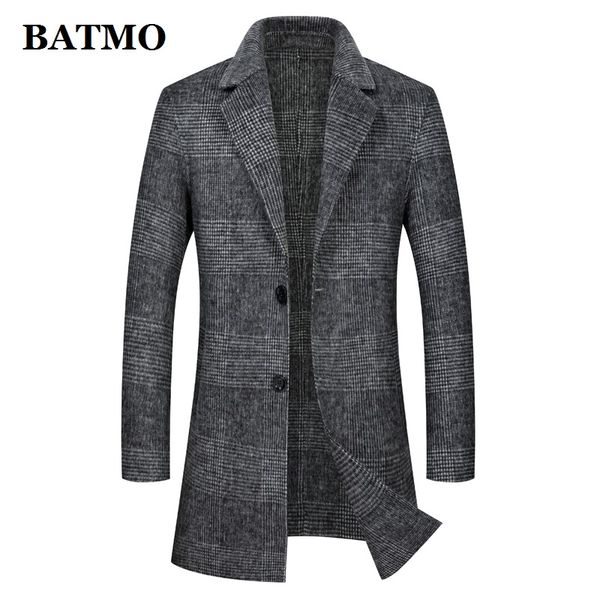 men's wool & blends batmo 2021 arrival autumn plaid trench coat men,men's jackets ,size m-xxxl 2036, Black
men's wool & blends batmo 2021 arrival autumn plaid trench coat men,men's jackets ,size m-xxxl 2036, Black