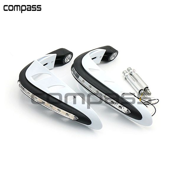 1pair motorcycle handlebar protector with led light guards guard universal guards motor accessories
1pair motorcycle handlebar protector with led light guards guard universal guards motor accessories