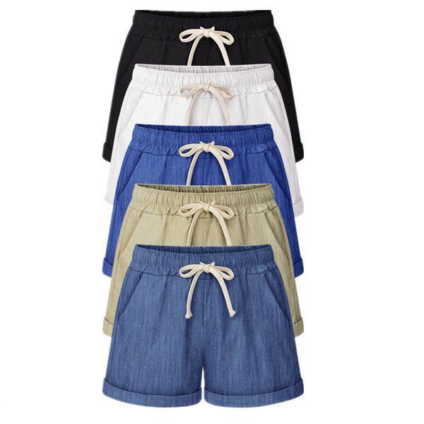 women's cotton linen shorts summer 2020 casual harem trousers female elastic waist large size 6xl loose wide leg shorts for girl, White;black
women's cotton linen shorts summer 2020 casual harem trousers female elastic waist large size 6xl loose wide leg shorts for girl, White;black
