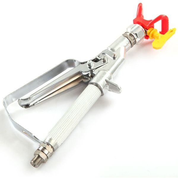 high pressure airless paint spray gun +517 spray tip + nozzle guard for wagner titan pump sprayer spraying machine 465g/16.39oz
high pressure airless paint spray gun +517 spray tip + nozzle guard for wagner titan pump sprayer spraying machine 465g/16.39oz