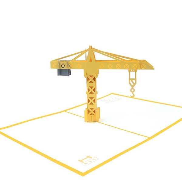 3d architecture pop up handmade creative kirigami origami tower crane greeting cards for birthday day thank you cards
3d architecture pop up handmade creative kirigami origami tower crane greeting cards for birthday day thank you cards