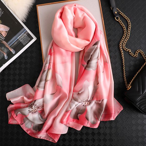 scarves silk autumn winter lady fashion print scarf headscarf women sunscreen beach quality shawl, Blue;gray
scarves silk autumn winter lady fashion print scarf headscarf women sunscreen beach quality shawl, Blue;gray