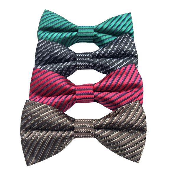 striped bow tie wedding dress 100% microfiber bowtie woven stripped bow tie jacquard butterfly mens formal classical accessory, Blue;purple
striped bow tie wedding dress 100% microfiber bowtie woven stripped bow tie jacquard butterfly mens formal classical accessory, Blue;purple