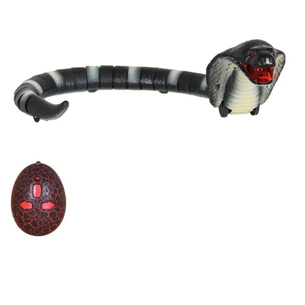 17'' realistic infrared remote control snake cobra toy for kid - white black
17'' realistic infrared remote control snake cobra toy for kid - white black