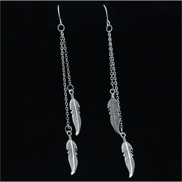 boho перо дизайн длинные цепи висячие серьги antique silver color hook висячие серьги для женщин pending ювелирных изделий brincos
boho перо дизайн длинные цепи висячие серьги antique silver color hook висячие серьги для женщин pending ювелирных изделий brincos