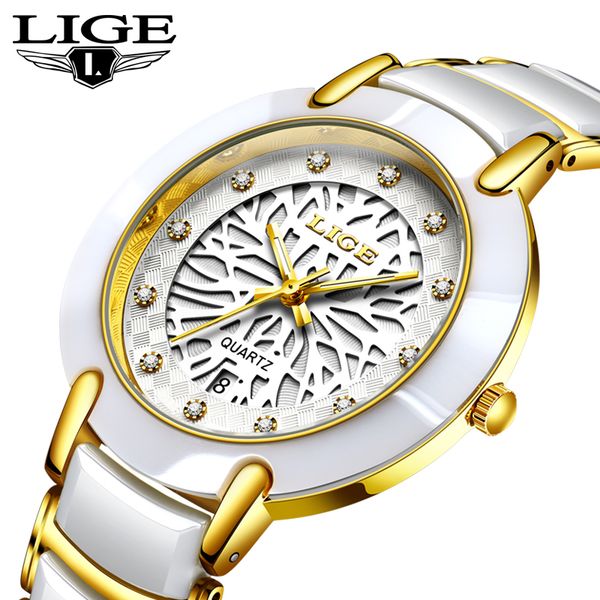 wristwatches 2021 lige white black genuine ceramic brand watches ceramica quartz for men women wristwatch couple watch, Slivery;brown
wristwatches 2021 lige white black genuine ceramic brand watches ceramica quartz for men women wristwatch couple watch, Slivery;brown