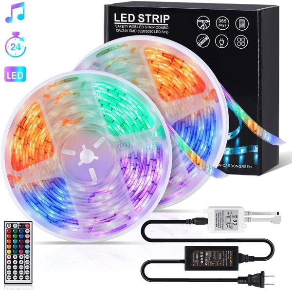 led strip lights,lamjad 32.8ft flexible color changing rgb 300 led light strips kit with 44keys remote controller
led strip lights,lamjad 32.8ft flexible color changing rgb 300 led light strips kit with 44keys remote controller