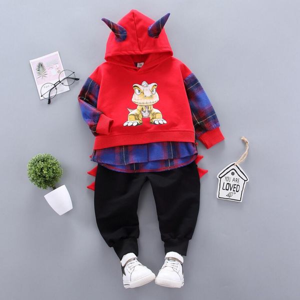 children's clothing suits dinosaur hooded coat + pants 2pcs set baby boys clothes autumn kids casual sport outwear kg-55, White
children's clothing suits dinosaur hooded coat + pants 2pcs set baby boys clothes autumn kids casual sport outwear kg-55, White