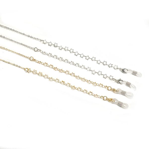 sunglasses frames fashion metal glass chains eyewears reading glasses chain cord holder neck strap rope jewelry accessories, Silver
sunglasses frames fashion metal glass chains eyewears reading glasses chain cord holder neck strap rope jewelry accessories, Silver