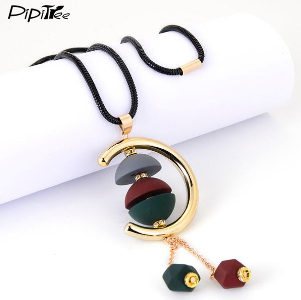 2020 new wood beads women pendant necklace round charm maxi collier long necklace for women fashion jewelry sweater chain gift, Silver
2020 new wood beads women pendant necklace round charm maxi collier long necklace for women fashion jewelry sweater chain gift, Silver