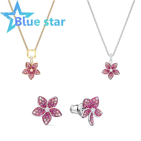 swarovskis original 1:1 exquisite tropical red flower and earrings fashion jewelry woman necklace ing, Silver
swarovskis original 1:1 exquisite tropical red flower and earrings fashion jewelry woman necklace ing, Silver
