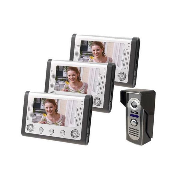 video door phones yobang security 3 monitor kits home intercom phone 7"doorbell camera access control system
video door phones yobang security 3 monitor kits home intercom phone 7"doorbell camera access control system