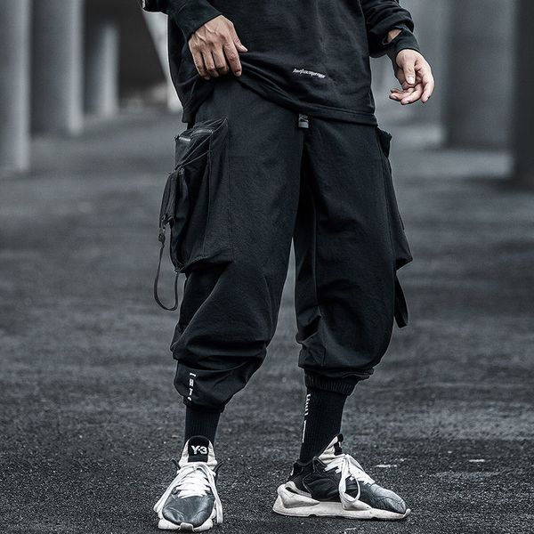 hybskr 2020 men's black solid color straight harem pants korean man loose ankle-length trousers streetwear male casual pants
hybskr 2020 men's black solid color straight harem pants korean man loose ankle-length trousers streetwear male casual pants