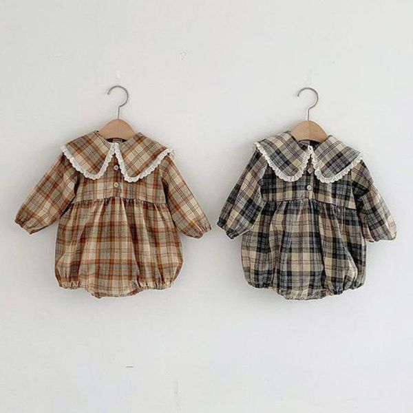 2020 autumn baby girl bodysuit ruffles princess vintage long sleeve plaid jumpsuit baby boy clothings kids clothes, Blue
2020 autumn baby girl bodysuit ruffles princess vintage long sleeve plaid jumpsuit baby boy clothings kids clothes, Blue
