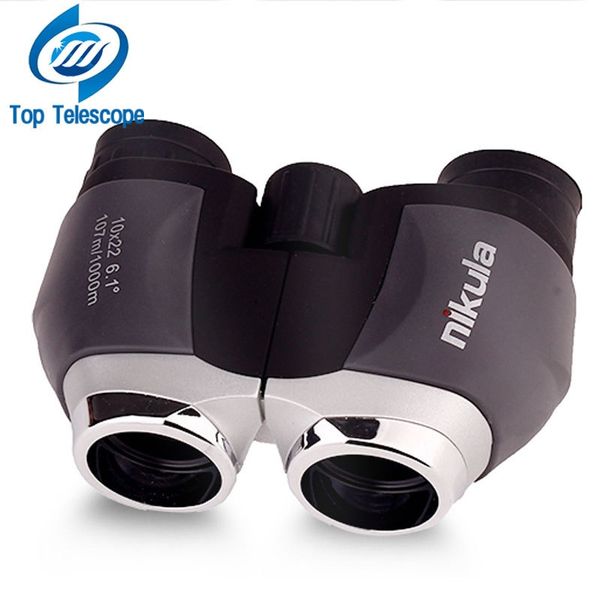 genuine telescope nikula 10x22 hd binoculars for fishing portable outdoor fun sports game concert telescopio spotting scope mini
genuine telescope nikula 10x22 hd binoculars for fishing portable outdoor fun sports game concert telescopio spotting scope mini