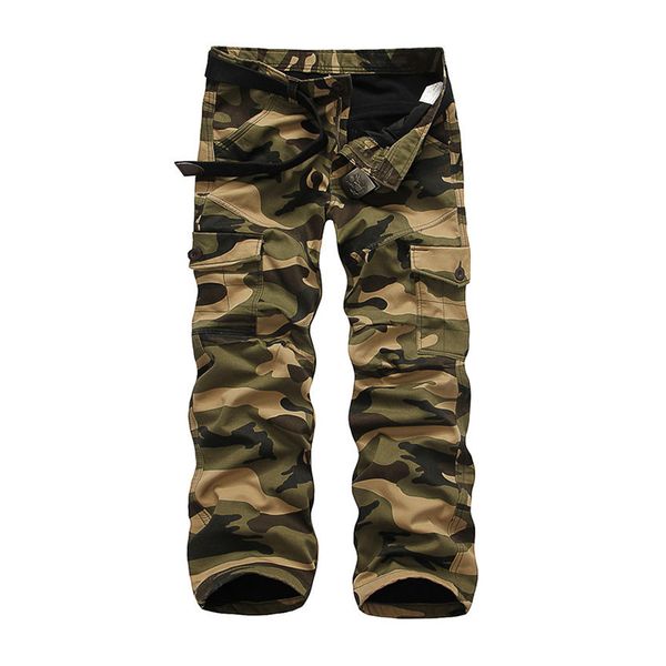 camouflage pants men new men's casual camo cargo trousers hip hop joggers streetwear overalls tactical pants urban y, Black
camouflage pants men new men's casual camo cargo trousers hip hop joggers streetwear overalls tactical pants urban y, Black