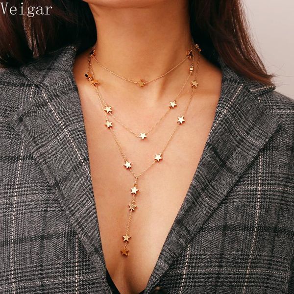 chains trendy stars tassel necklace female gold silver color 2021 fashion jewelry simple style women kettingen voor vrouwen
chains trendy stars tassel necklace female gold silver color 2021 fashion jewelry simple style women kettingen voor vrouwen