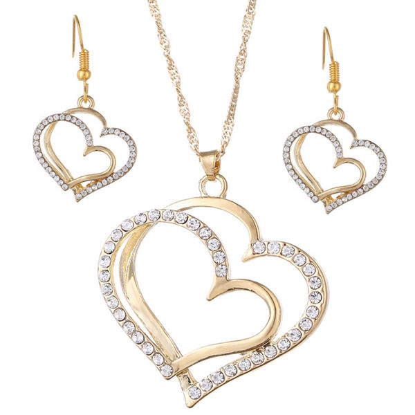 pendant necklaces womens fashion gift love heart necklace set women three piece a style cute chain chorker, Silver
pendant necklaces womens fashion gift love heart necklace set women three piece a style cute chain chorker, Silver