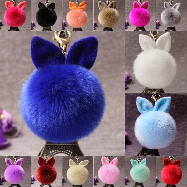 cute fur ball pom pom keychain with rabbit ears for car key ring handbag tote bag pendant keyrings charm gift 18 styles, Slivery;golden
cute fur ball pom pom keychain with rabbit ears for car key ring handbag tote bag pendant keyrings charm gift 18 styles, Slivery;golden