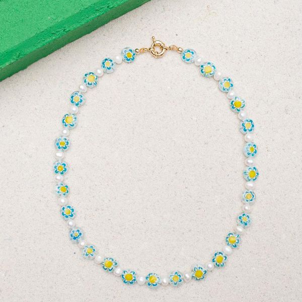 chokers handmade colorful beaded necklace natural pearls beautiful little flower beads mashup design boho style jewellery naszyjniki, Golden;silver
chokers handmade colorful beaded necklace natural pearls beautiful little flower beads mashup design boho style jewellery naszyjniki, Golden;silver