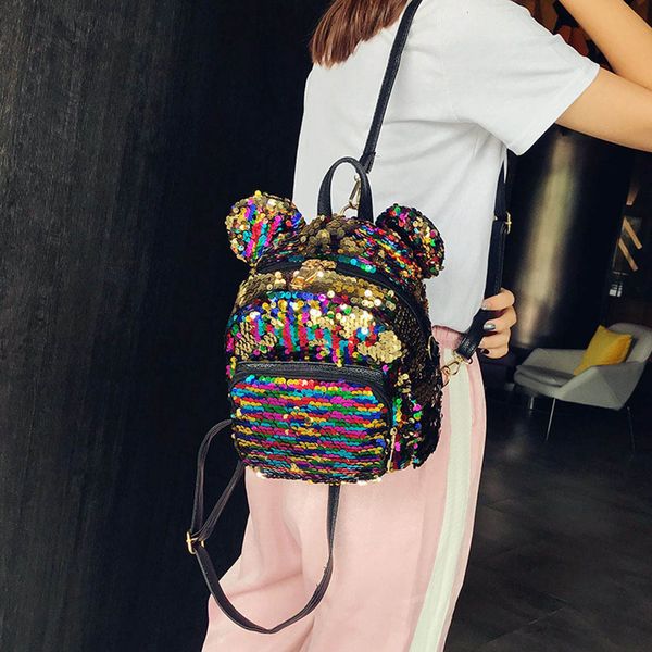 new baby girls kids backpack mouse ears bags kids fashion school bag women travel sequins backpack mini bag dropshipping#g30
new baby girls kids backpack mouse ears bags kids fashion school bag women travel sequins backpack mini bag dropshipping#g30