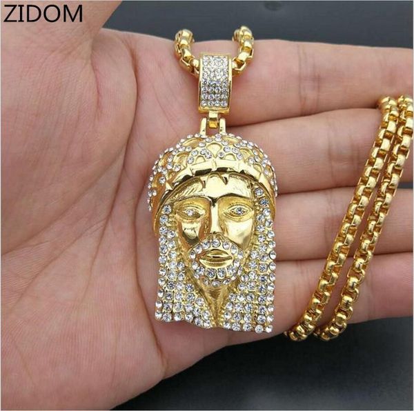 pendant necklaces pave setting stainless steel men hip hop iced out bling jesus fashion hiphop necklace male jewelry gifts, Silver
pendant necklaces pave setting stainless steel men hip hop iced out bling jesus fashion hiphop necklace male jewelry gifts, Silver