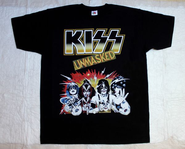 kiss unmasked hard glam hair rock metal s-3xl new black t-shirt 3d t shirt men plus size cotton tee slim
kiss unmasked hard glam hair rock metal s-3xl new black t-shirt 3d t shirt men plus size cotton tee slim