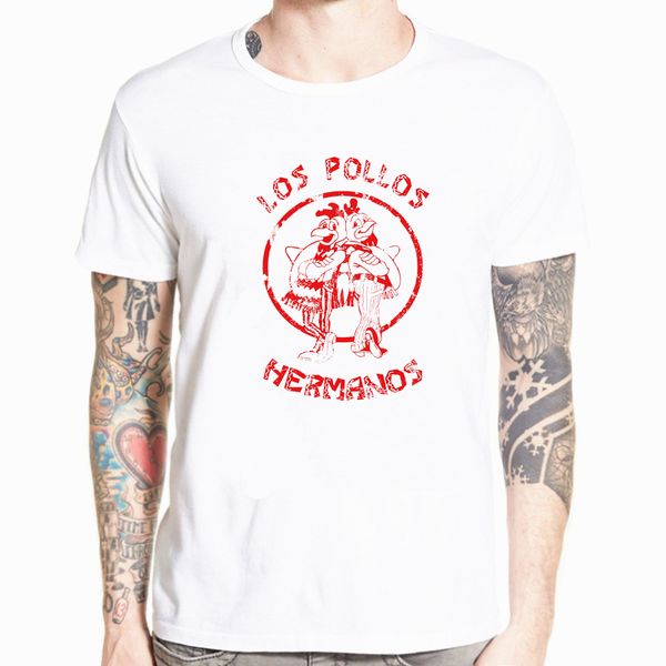 new summer breaking bad shirt los pollos hermanos t shirt chicken brothers hip hop harajuku streetwear funny tshirt
new summer breaking bad shirt los pollos hermanos t shirt chicken brothers hip hop harajuku streetwear funny tshirt