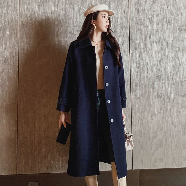 s-2xl long sleeve winter wool coat women korea style plus size casaco feminino ladies autumn new slim long black woolen coats
s-2xl long sleeve winter wool coat women korea style plus size casaco feminino ladies autumn new slim long black woolen coats