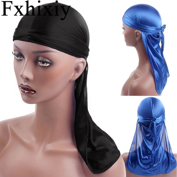 long tail silky headscarf doo rag pirate hat durag chemo caps skull hat turban bandanas mens spring summer new 2020, Blue;gray
long tail silky headscarf doo rag pirate hat durag chemo caps skull hat turban bandanas mens spring summer new 2020, Blue;gray