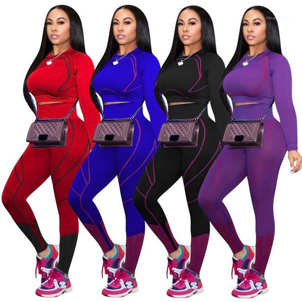 sports two piece sets patchwork long sleeve and high waist pants jogger fitness clothing slim womens designer tracksuit yoga, Gray
sports two piece sets patchwork long sleeve and high waist pants jogger fitness clothing slim womens designer tracksuit yoga, Gray