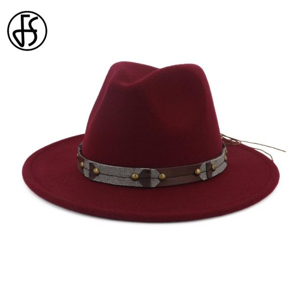 fs fedora wool felt jazz hat for women men black wide brim hat with belt vintage party cowboy cap panama fedoras chapeau femme, Blue;gray
fs fedora wool felt jazz hat for women men black wide brim hat with belt vintage party cowboy cap panama fedoras chapeau femme, Blue;gray