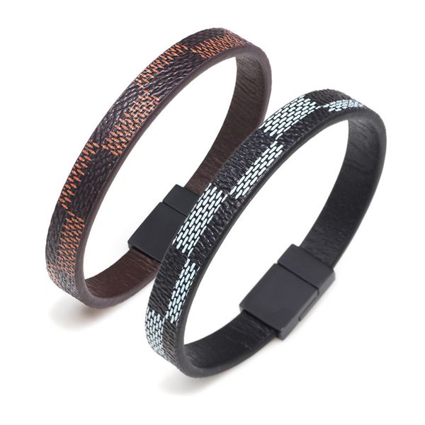 2020 new arrival europe and america men bracelet pu leather accessories black brown wristband jewelry gift
2020 new arrival europe and america men bracelet pu leather accessories black brown wristband jewelry gift