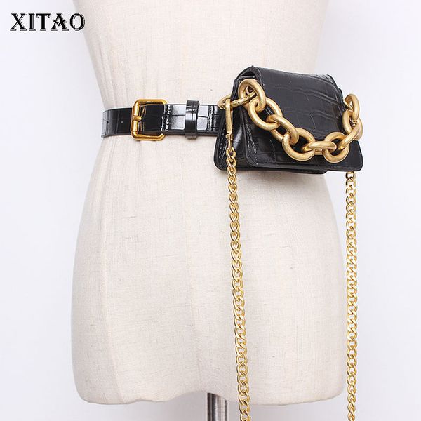 xitao concave street pgraphy personality heavy metal gold chain new wild 2020 spring fashion new women cummerbunds gcc3097, Black;brown
xitao concave street pgraphy personality heavy metal gold chain new wild 2020 spring fashion new women cummerbunds gcc3097, Black;brown