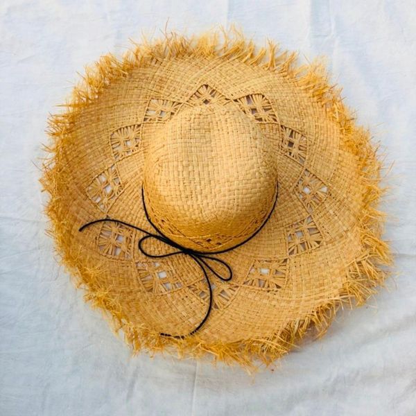 wide brim hats raffia straw hat for women summer sun large rope ladies fringe big sombrero verano circle beach hollow caps, Blue;gray
wide brim hats raffia straw hat for women summer sun large rope ladies fringe big sombrero verano circle beach hollow caps, Blue;gray