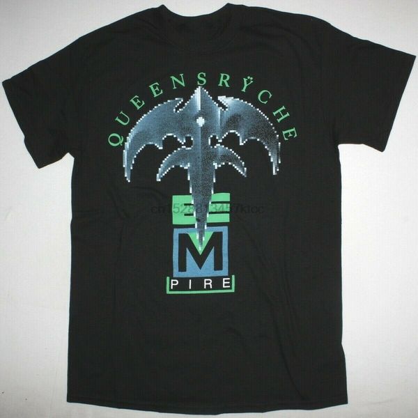 queensryche empire heavy metal progressive queensrÿche new black t-shirt plus size tee shirt