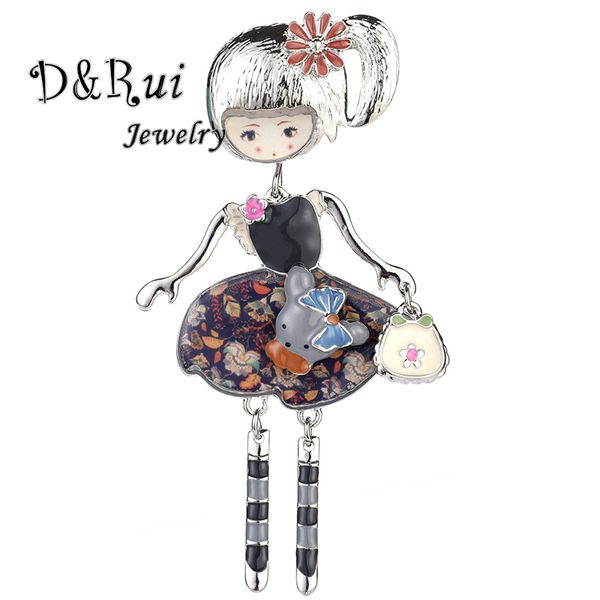 2020 new design vintage doll brooches for women silver color large elegant dress brooch pins for women badge jewelry accessory, Gray
2020 new design vintage doll brooches for women silver color large elegant dress brooch pins for women badge jewelry accessory, Gray