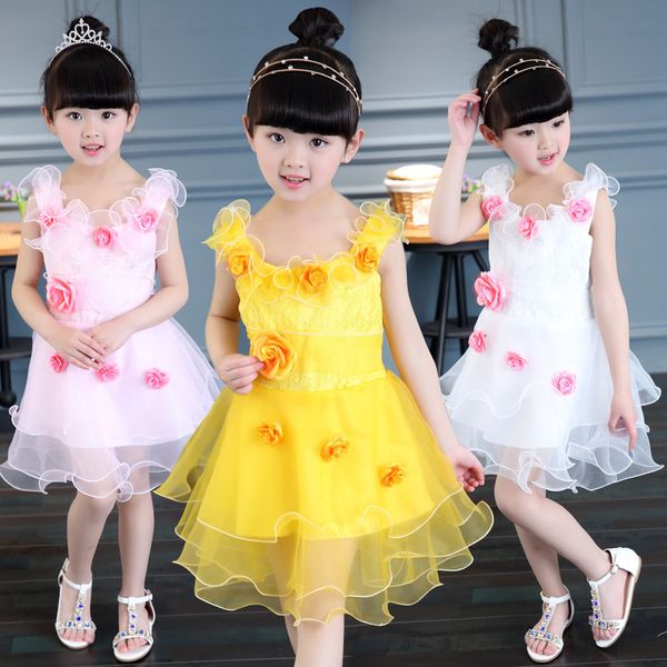 summer elegant girls wedding party dresses fashion children lace applique dress kids princess birthday prom designs ball gown, Red;yellow
summer elegant girls wedding party dresses fashion children lace applique dress kids princess birthday prom designs ball gown, Red;yellow