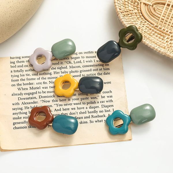 net red mori flower hair clip girls side clip bang clip korean cute small simple style temperament female hair accessories, Slivery;white
net red mori flower hair clip girls side clip bang clip korean cute small simple style temperament female hair accessories, Slivery;white