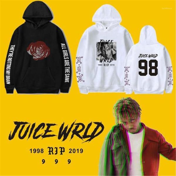 size homme hoodies juice wrld mens hoodie pullover 3d long sleeve loose hiphop hooded sweatshirts casual plus, Black 
size homme hoodies juice wrld mens hoodie pullover 3d long sleeve loose hiphop hooded sweatshirts casual plus, Black