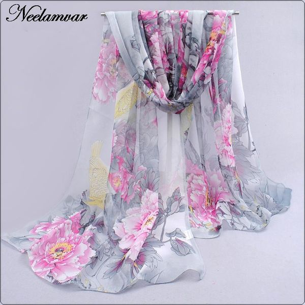scarves 2021 spring and autumn winter women sheer chiffon georgette soft oblong women's beach shawl cachecol, Blue;gray
scarves 2021 spring and autumn winter women sheer chiffon georgette soft oblong women's beach shawl cachecol, Blue;gray