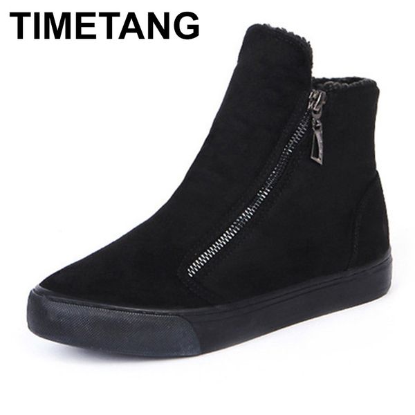 boots timetang2021 winter snow for women shoes with warm plush zipper cold fashion brand sweet, Black
boots timetang2021 winter snow for women shoes with warm plush zipper cold fashion brand sweet, Black