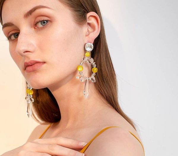 new joker artificial crystal circle personality temperament earrings female16, Golden;silver
new joker artificial crystal circle personality temperament earrings female16, Golden;silver