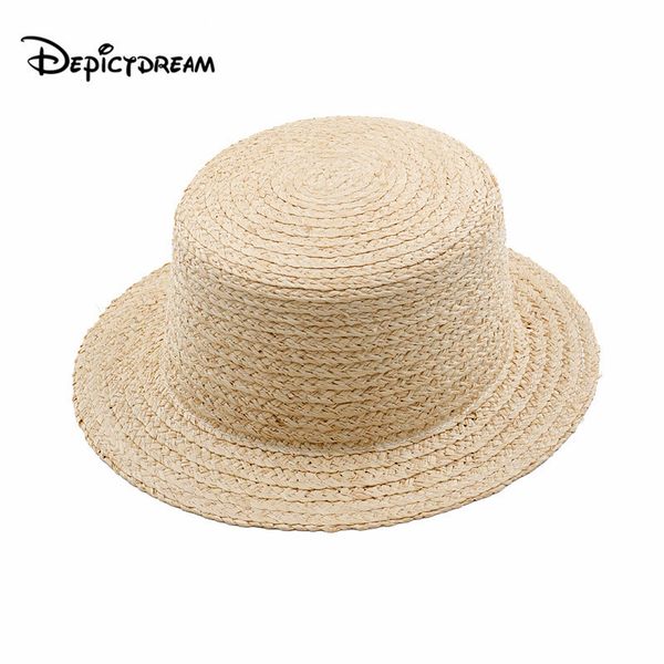wide brim hats 2021 summer raffi straw beach hat ladies cap fashionable handmade casual flat sun for women, Blue;gray
wide brim hats 2021 summer raffi straw beach hat ladies cap fashionable handmade casual flat sun for women, Blue;gray