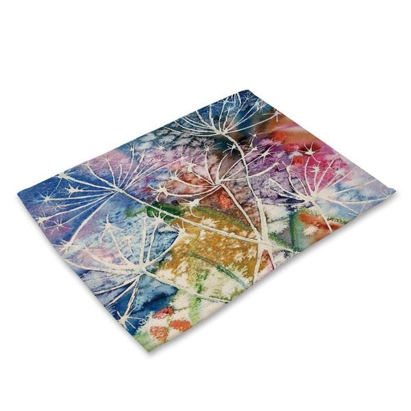 42x32cm dandelion series placemat table mat anti-scalding pad diy kitchen living room decoration dining accessories 
42x32cm dandelion series placemat table mat anti-scalding pad diy kitchen living room decoration dining accessories