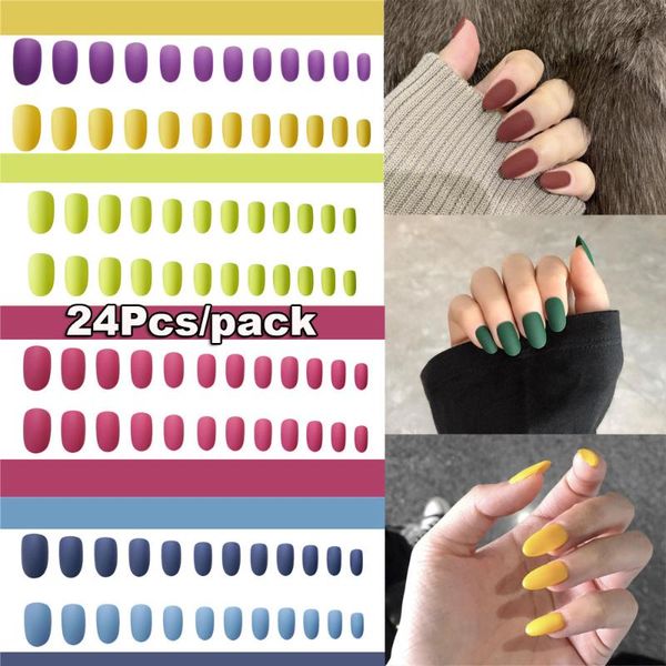 24 pcs matte false nails detachable designs full cover nail tip patch nail chip extension artificial fake nails art accessories, Red;gold
24 pcs matte false nails detachable designs full cover nail tip patch nail chip extension artificial fake nails art accessories, Red;gold