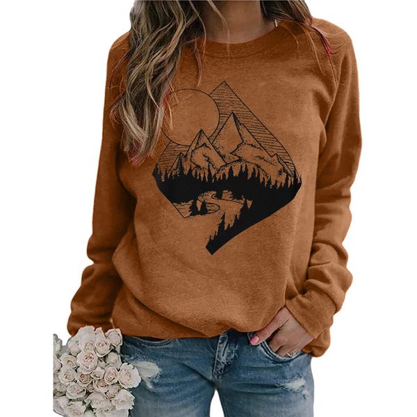 harajuku hoodie fashion mountain printed long sleeves o neck sweatshirt casual loose autumn pullover blouse shirts ladies bluza, Black
harajuku hoodie fashion mountain printed long sleeves o neck sweatshirt casual loose autumn pullover blouse shirts ladies bluza, Black