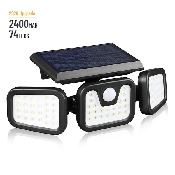 solar lights outdoor with motion sensor, 3 heads security lights solar powered, 70 led flood light motion detected spotlight for garage yard
solar lights outdoor with motion sensor, 3 heads security lights solar powered, 70 led flood light motion detected spotlight for garage yard