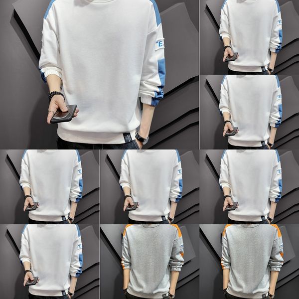 666men's long-sleeved sweater new spring and autumn sweater shirtshirt shirtsimple fashion casual men's round neck cotton base shi, Black
666men's long-sleeved sweater new spring and autumn sweater shirtshirt shirtsimple fashion casual men's round neck cotton base shi, Black