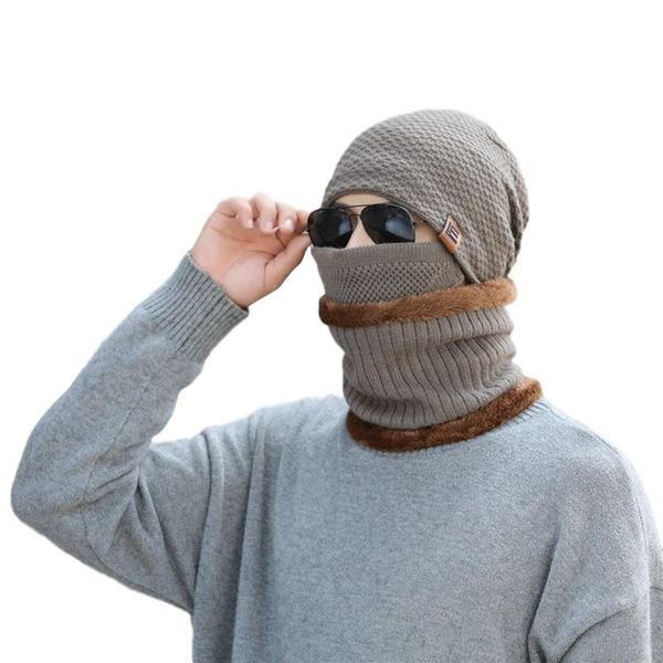 hats, scarves & gloves sets 3pcs men winter knitted hat + bib mask thicken wool simple style outdoor warm accessories, Blue;gray
hats, scarves & gloves sets 3pcs men winter knitted hat + bib mask thicken wool simple style outdoor warm accessories, Blue;gray